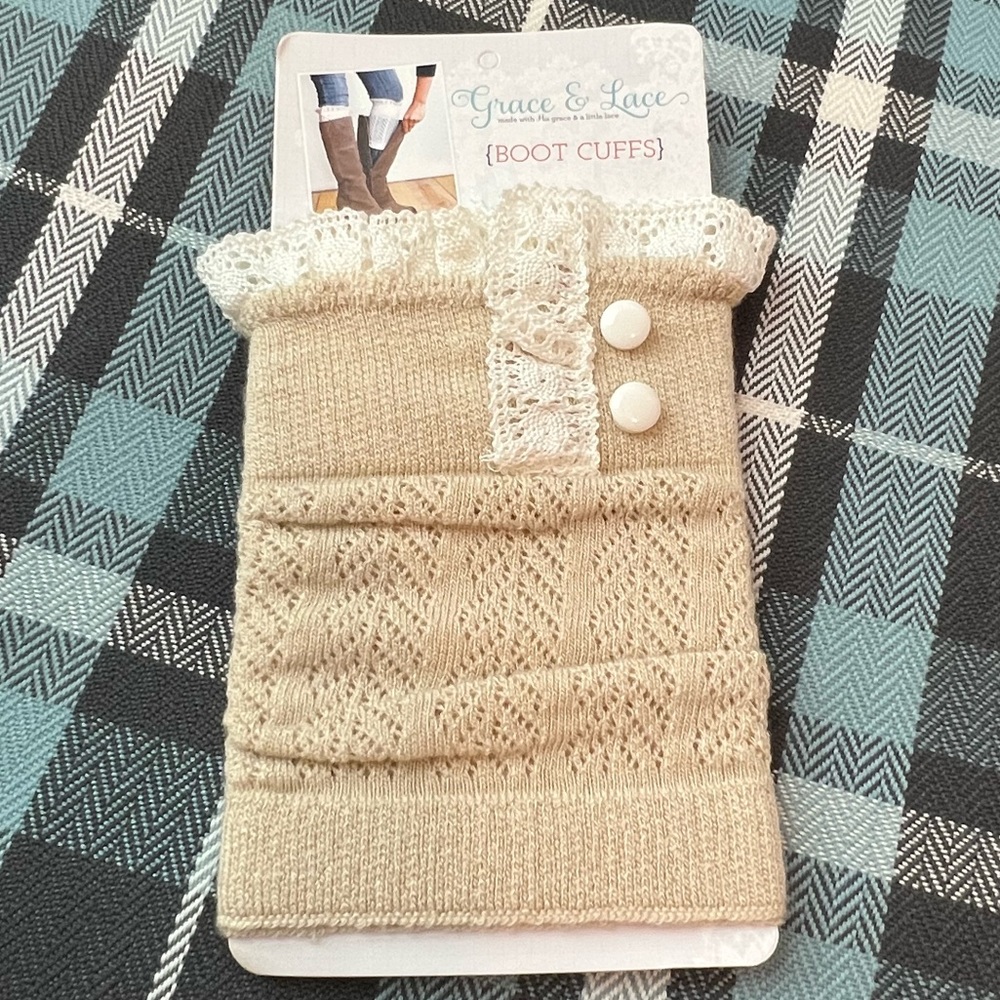 NWT: Grace and Lace Boot Cuffs